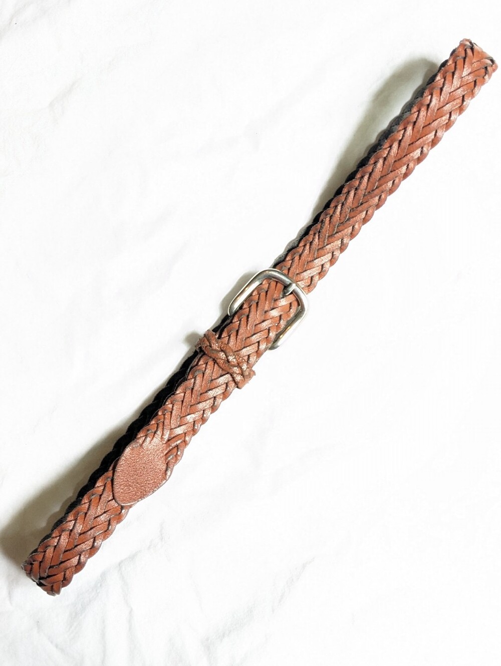 Vintage Woven Leather Belt Quiet Luxury Rich Girl Summer